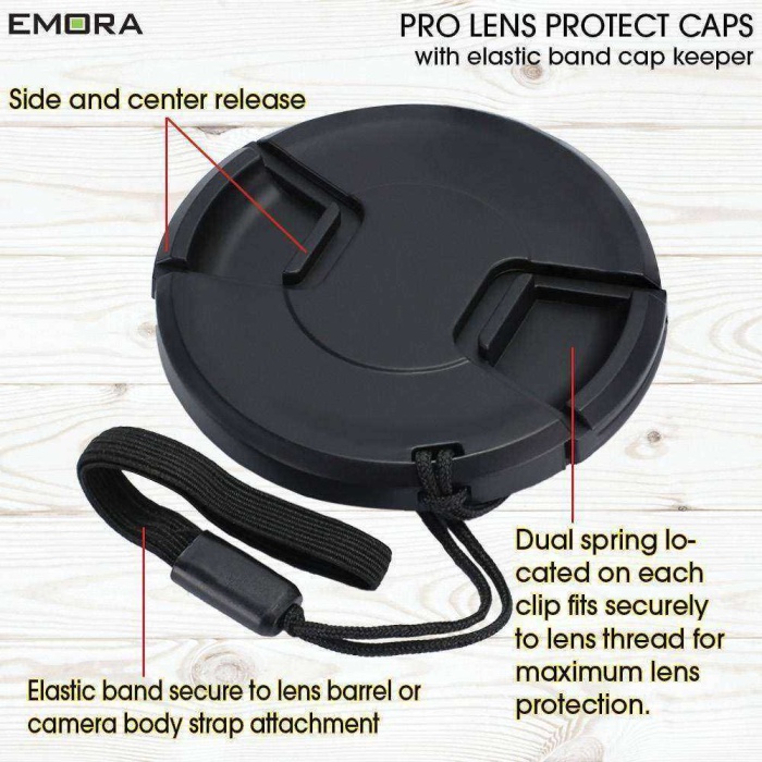EMORA LENS CAP 77 MM İPLİ