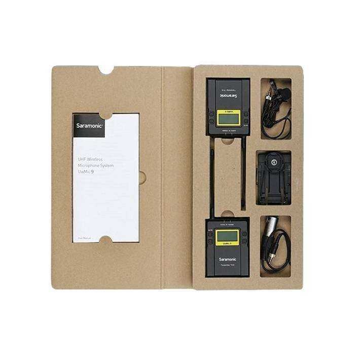 SARAMONIC UWMIC9 RX9+TX9 UHF WIRELESS MIKROFON