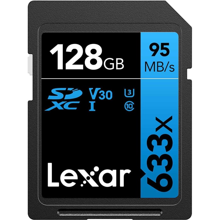 LEXAR 128GB 633x SDXC UHS-I V30 U HAFIZA KARTI