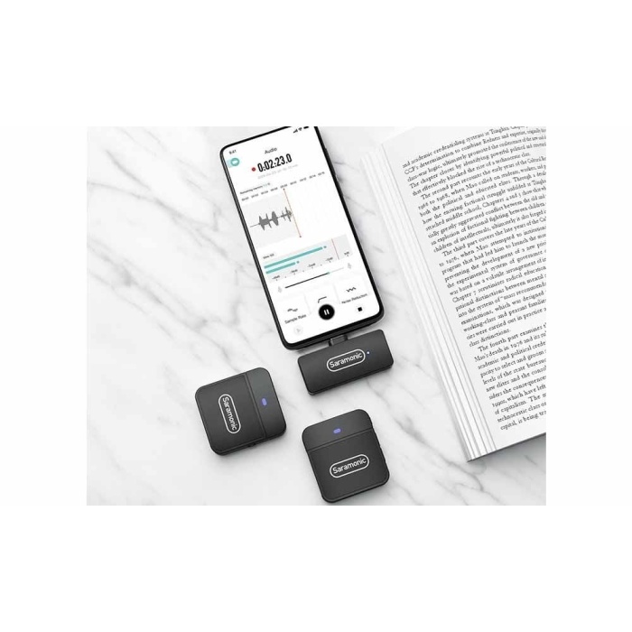 Saramonic Blink100 B6 Kablosuz Yaka Mikrofonu (Android)