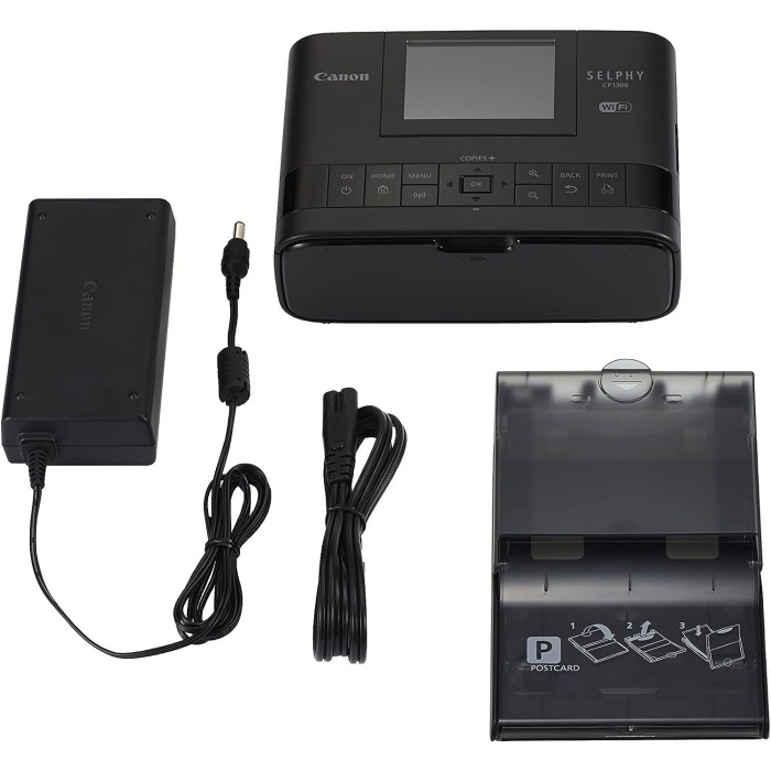 Canon SELPHY CP1300 Fotoğraf Baskı Cihazı (Siyah)