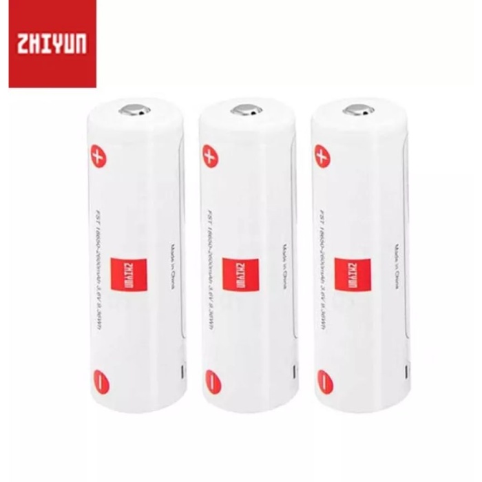 Zhiyun 18650 2600mah 3lü Batarya (Crane 3S, 2S ve Crane 3 Lab)