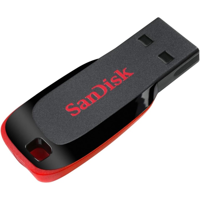 SANDISK 128GB CRUZER BLADE USB 2.0 FLASH BELLEK