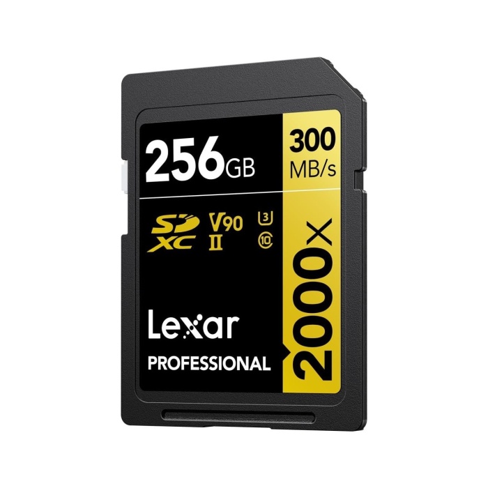 Lexar 256GB 2000x Professional SDXC RDR UII Hafıza Kartı