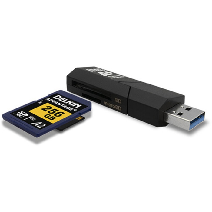 DELKIN DEVICES USB 3.1 SD & MICRO SD A2 KART OKUYUCU - 55