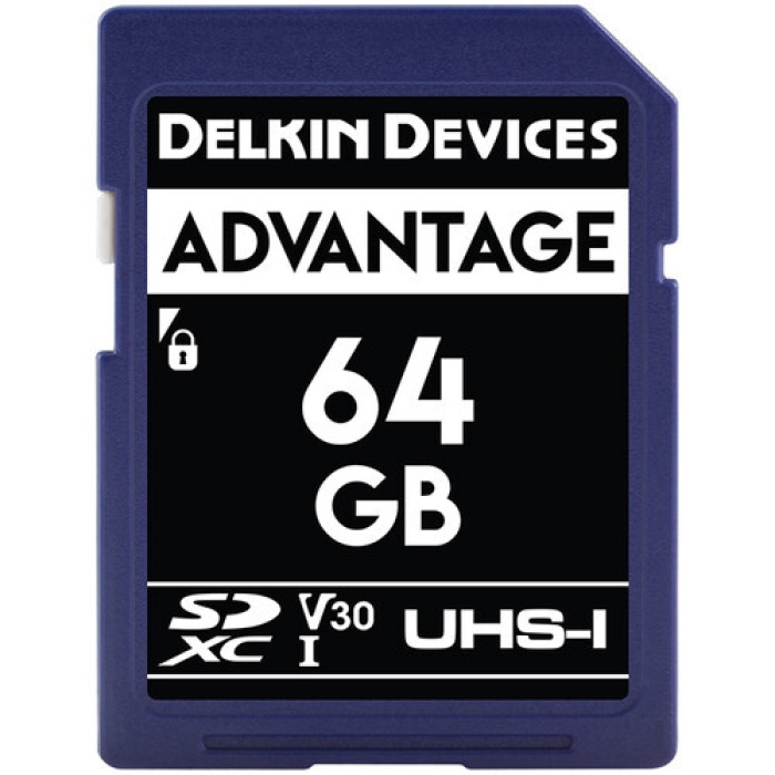 DELKIN DEVICES ADVANTAGE 64GB SD UHS-I V30 Hafıza Kartı