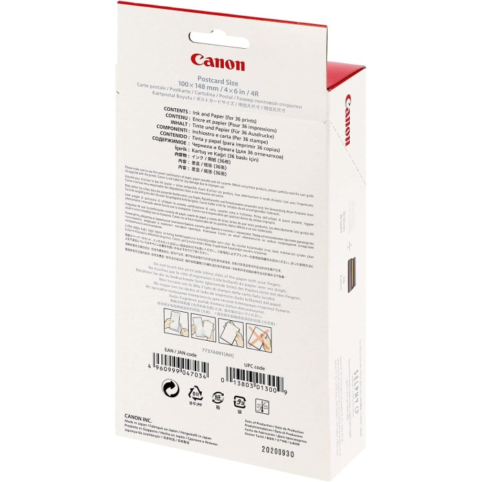 Canon KP-36IP COLOR INK Kağıt Seti