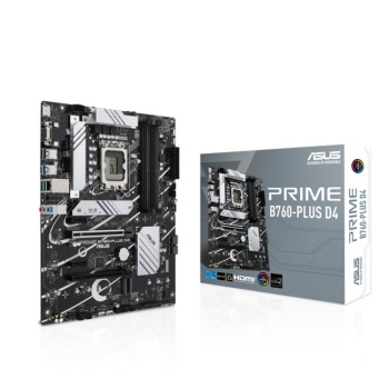 ASUS PRIME B760-PLUS D4 DDR4 5066MHZ 1XVGA 1XHDMI 1XDP 3XM.2 USB 3.2 ATX 1700P (13. VE 12.NESİL İŞLEMCİ UYUMLU)