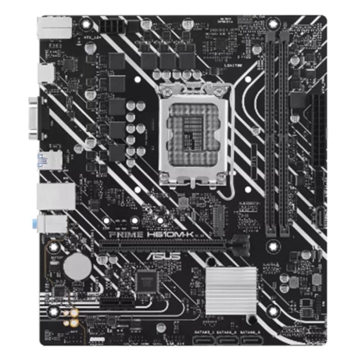 ASUS PRIME H610M-K DDR5 5600MHZ 1XVGA 1XHDMI 1XM.2 USB 3.2 MATX 1700P (12. / 13. VE 14. NESİL İŞLEMCİ UYUMLU)