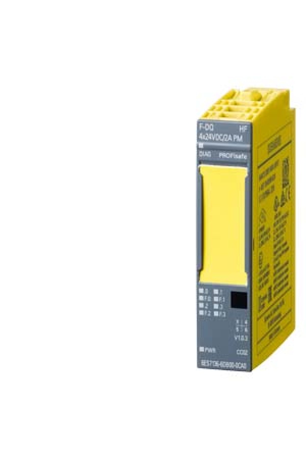 6ES7136-6DB00-0CA0 SIMATIC ET200SP Failsafe Output Module F-DQ 4x24V