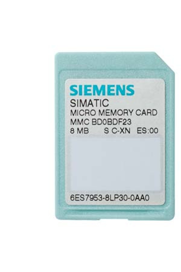 6ES7953-8LP31-0AA0 SIMATIC S7, Micro Memory Card for S7-300/C7/ET 200