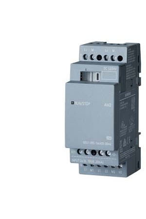 6ED1055-1MA00-0BA2 LOGO! AM2 AI 0-10V/0-20mA 10BİT 2AI