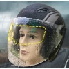 Motosiklet  Kaskı İçin Yağmur Kaydırıcı