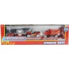 Die Cast Metal Tırlı ve Jeepli İtfaiye Seti