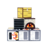 Megacraft 9 Parça Sandık Ocak Fırın