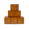 Megacraft 9 Parça Kahverengi Taş Blok