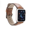Apple Watch Uyumlu Deri Kordon 38-40-41mm RTST2EF Taba