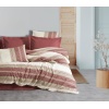 Cotton Box Line Nevresim Takımı Çift Kişilik Kenway Bordo