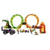 60339 Lego City - Çift Çemberli Gösteri Arenası, 598 parça, +7 yaş