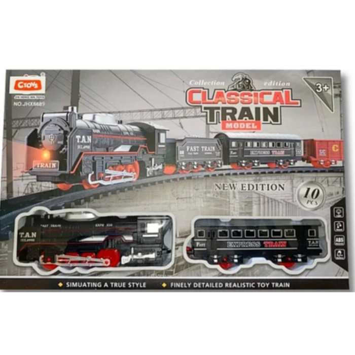 Işıklı Sesli Tren Seti 10 Parça