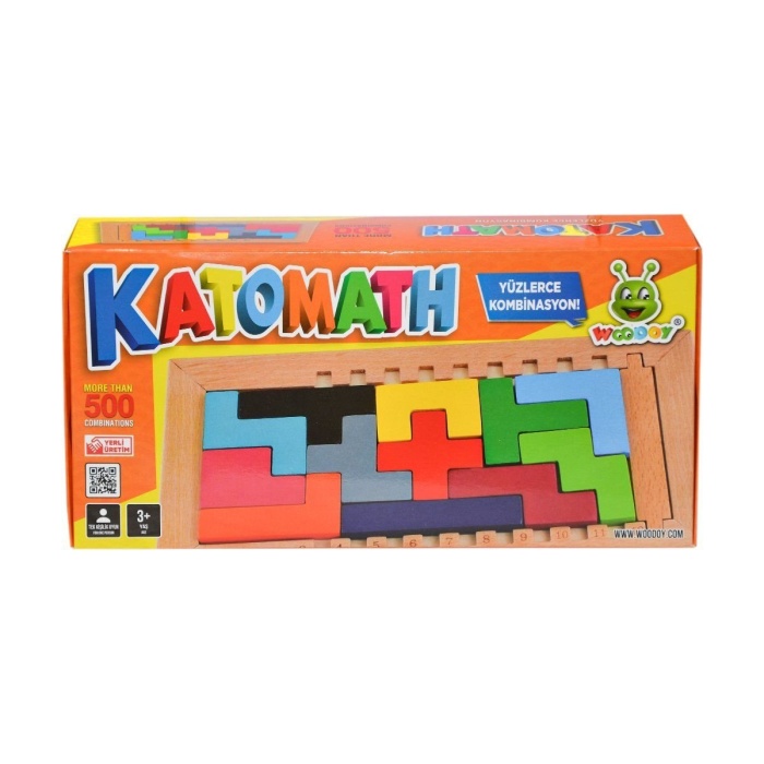 079KR Woodoy Ahşap Katomath Oyunu