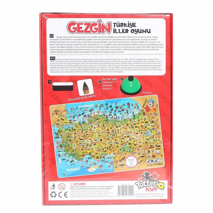 2290 Gezgin Türkiye İller Oyunu