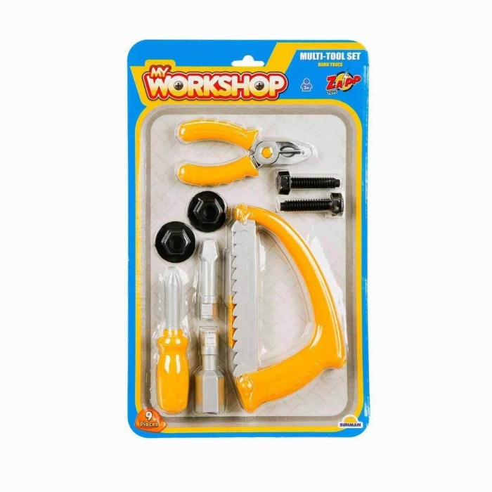 3719 Zapp Toys My Workshop Tamir Seti 9 Parça - 1 Set Fiyatı-Stokta Olan Gönderilir