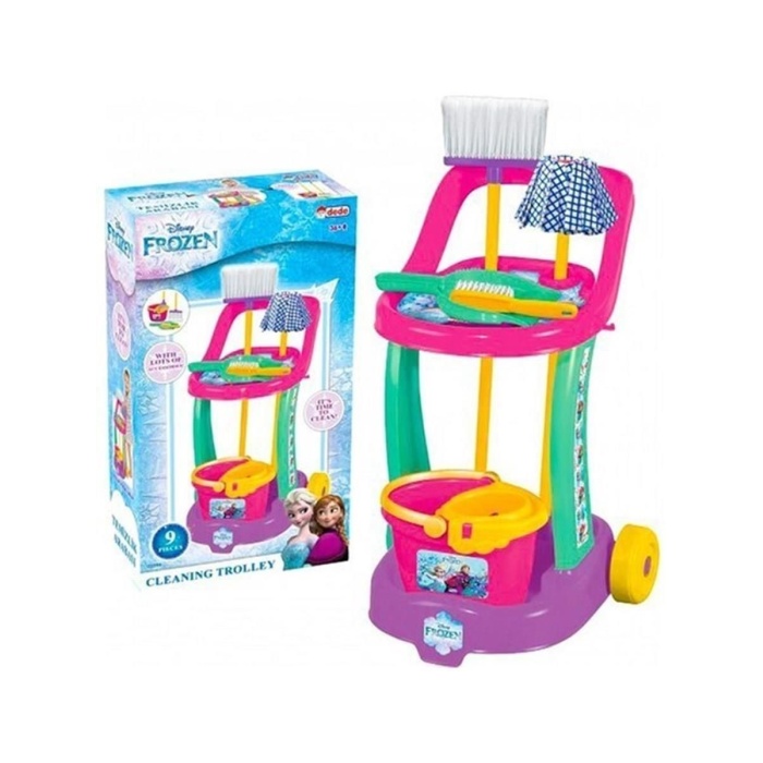 Orjinal Lisanslı Frozen Temizlik Arabası