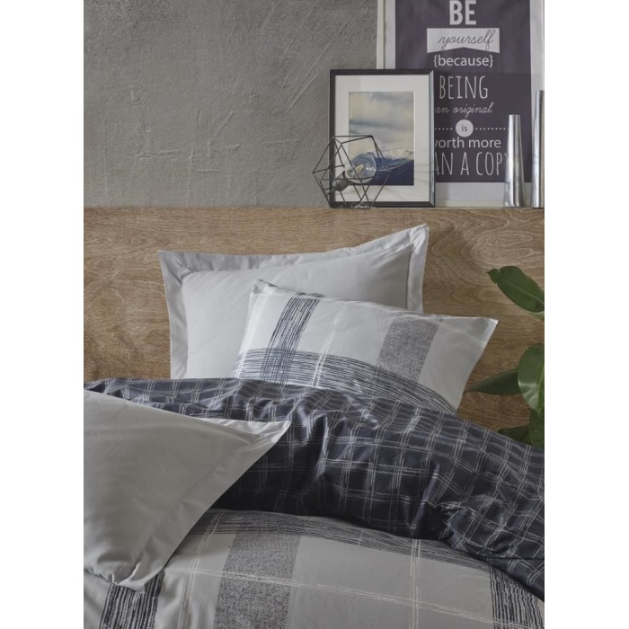 Cotton Box Çift Kişilik Nevresim Takımı Miranda Gri
