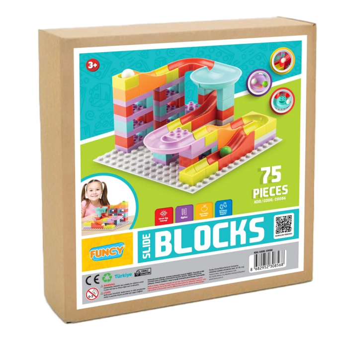 Slide Blocks 75 Parça