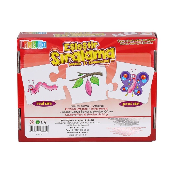 EDU-1013 Eşleştir Sıralama -Chiva