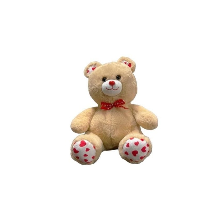 35 CM PATİLEN KALPLİ AYI -HLY
