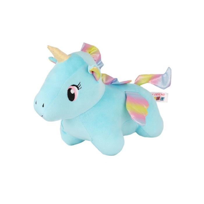 5018 Kadife Mavi Unicorn