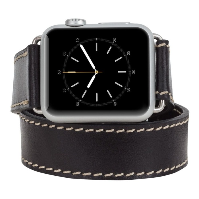 Apple Watch Uyumlu Deri Kordon 38-40-41mm DT RST1