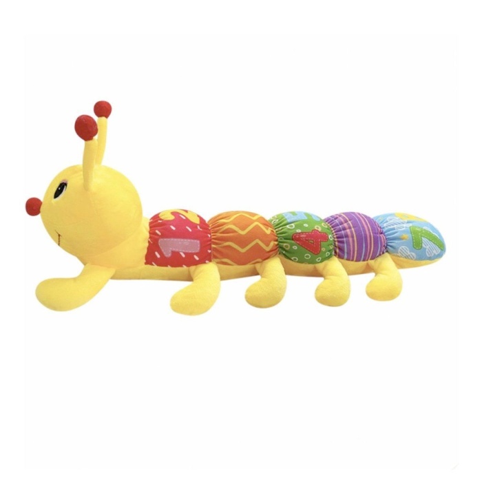 4314 Desenli Peluş Tırtıl 50 cm
