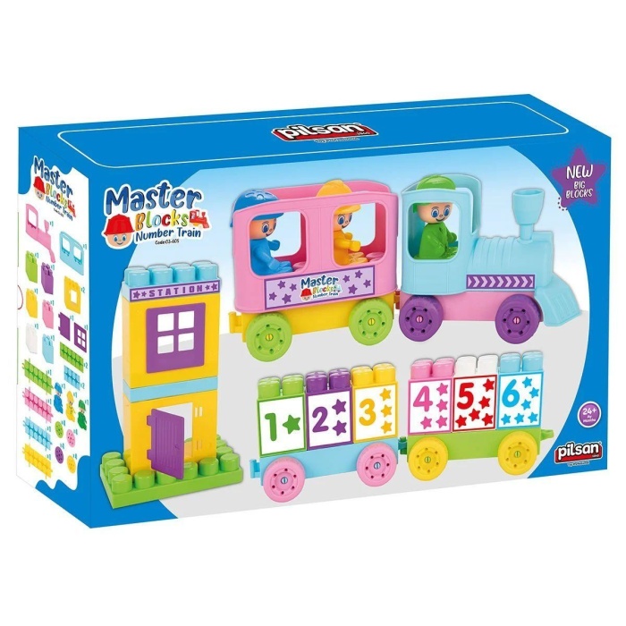 03 605 Master Blok Rakamlı Tren