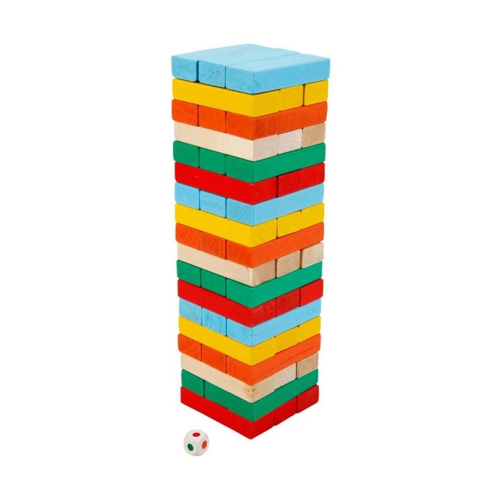 Smile Games Renkli Denge Oyunu 54 Parça - S00002279
