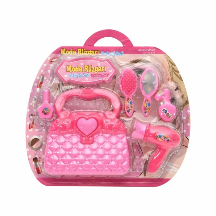 ERN-854 Heroes Toys Çantada Oyuncak Makyaj Seti