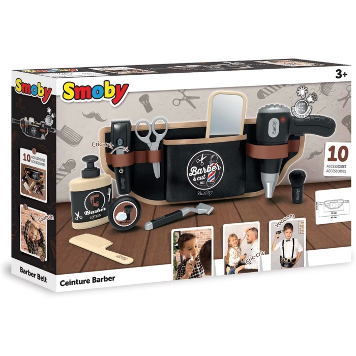 Smoby Barber - Cut Barber Belt Berber Bel Kemeri Oyun Seti -320152 OYUNCAK