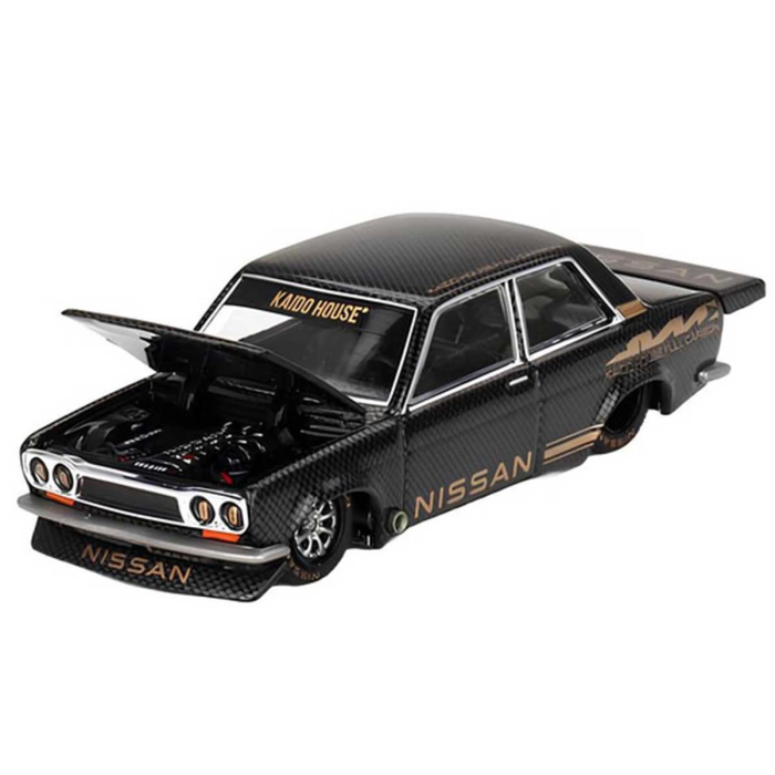 Mini Gt 1:64 Datsun 510 Pro Street Full Carbon V1