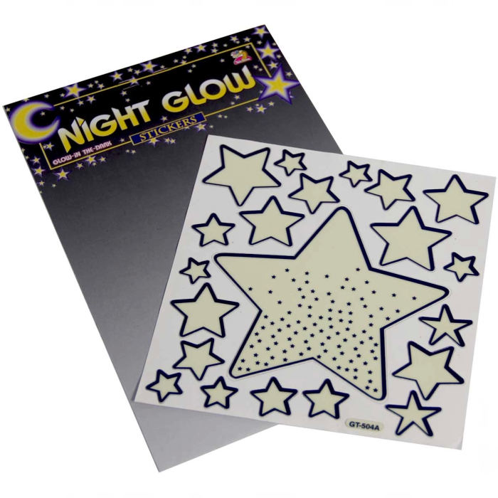 Night Glow Gece Karanlıkta Parlayan Yıldız Sticker