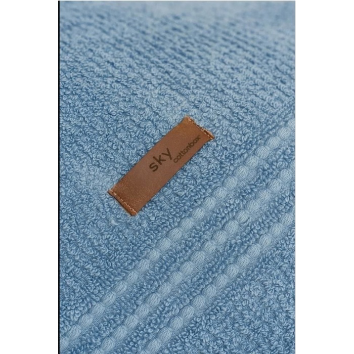 Cotton Box Welness Sky Mavi Havlu Seti