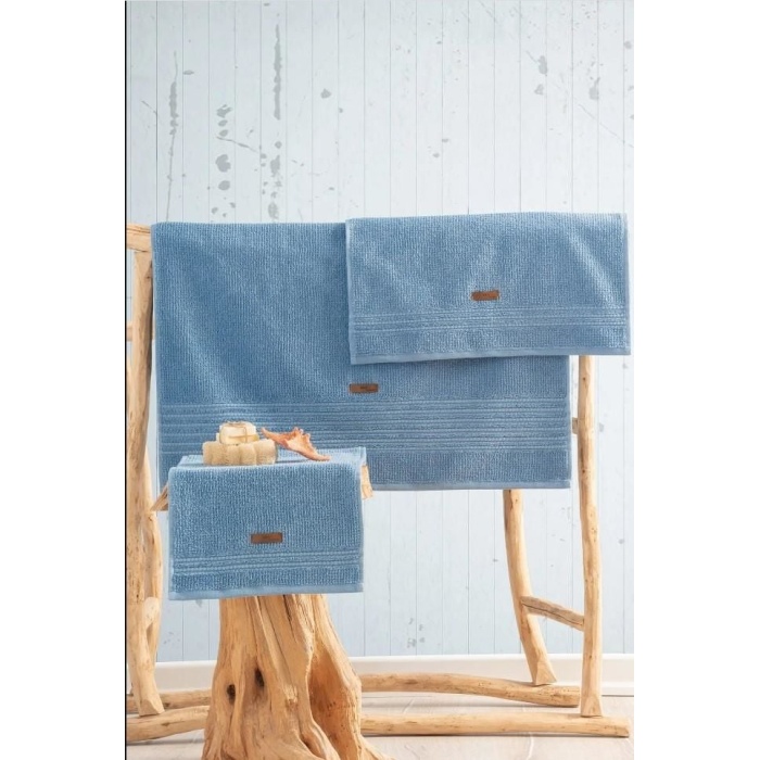 Cotton Box Welness Sky Mavi Havlu Seti