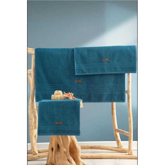Cotton Box Welness Ocean Petrol Havlu Seti