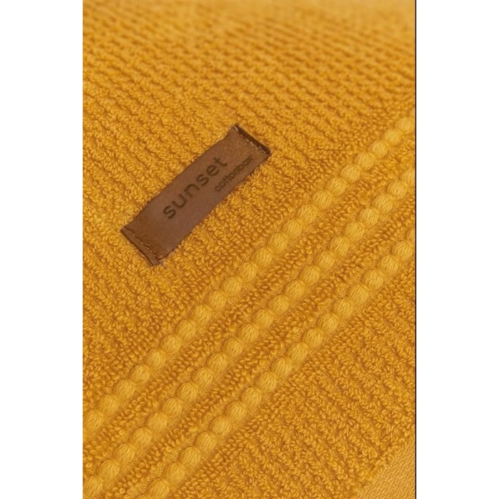 Cotton Box Welness Sunset Sarı Havlu Seti