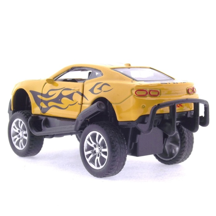 Die Cast Çek Bırak Sarı Arazi Aracı