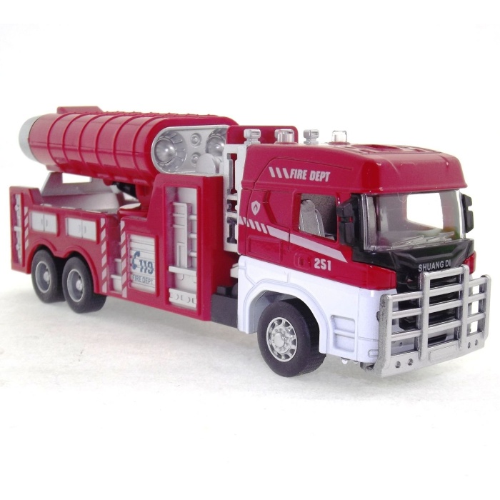 Die Cast Model Çek Bırak Duman Emici İtfaiye Kamyonu