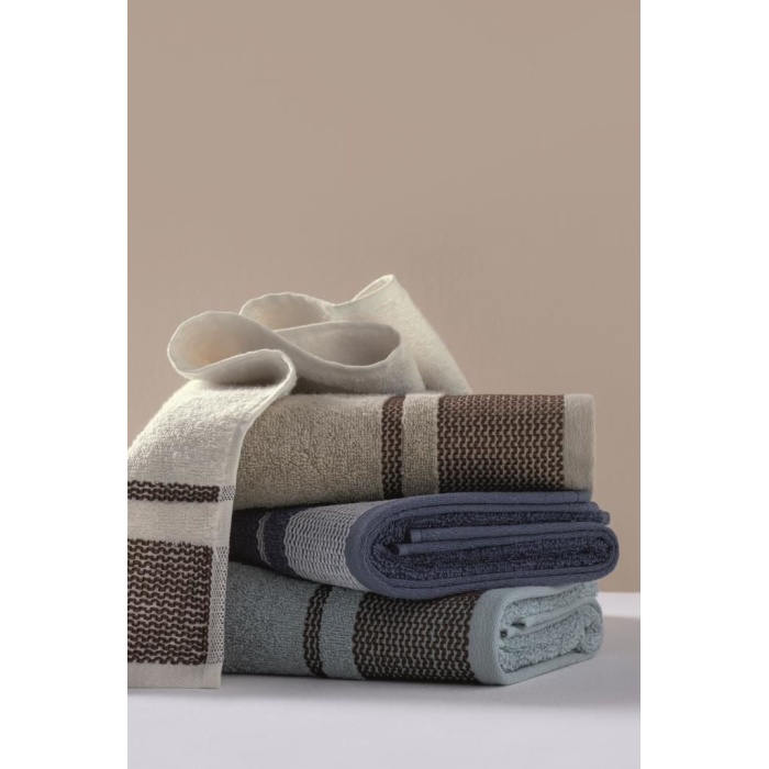 Cotton Box 4lü Armürlü Havlu Seti Casual 50x90