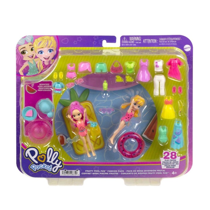 HNF51 Polly Pocket ve Arkadaşları Farklı Moda Aksesuarları Oyun Setleri  - 1  Adet Fiyatıdır