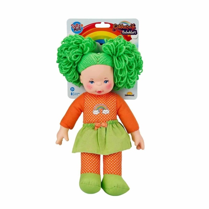 30012  Gökkuşağı Bebekleri 35 cm -Sunman - 1 adet stokta olan renk gönderilir